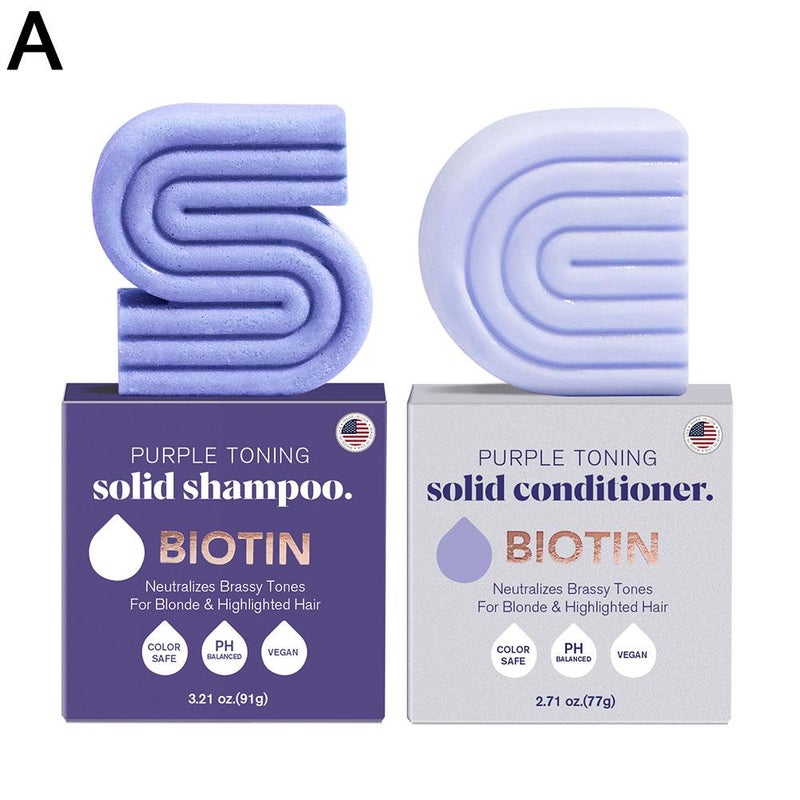 Purple Rice Shampoo Bar (Solid Shampoo)